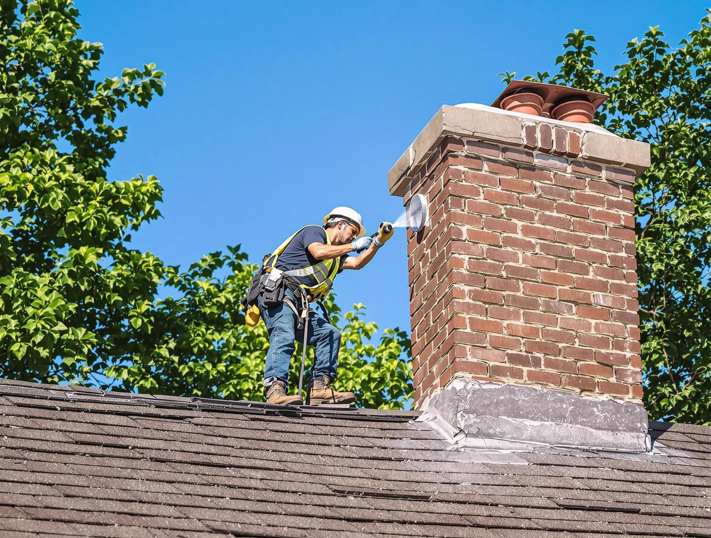 Innsbrook Chimney Sweep performing an inspection with advanced tools in Innsbrook, VA