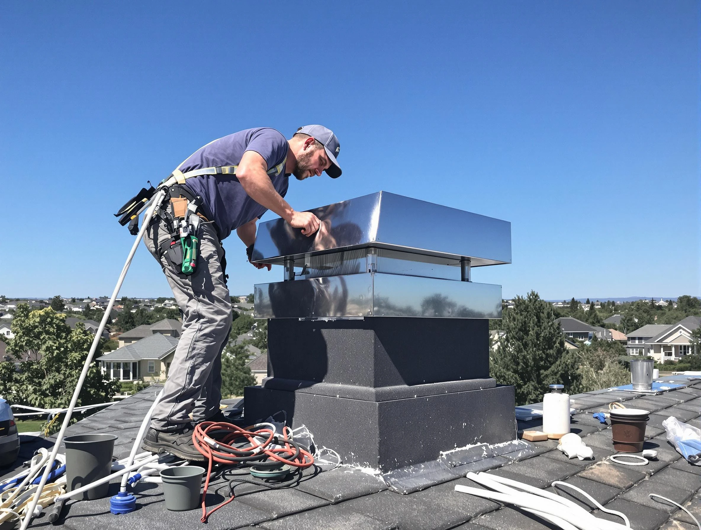 Chimney Cap Services service in Innsbrook, VA